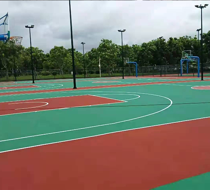 某地大学硅PU球场