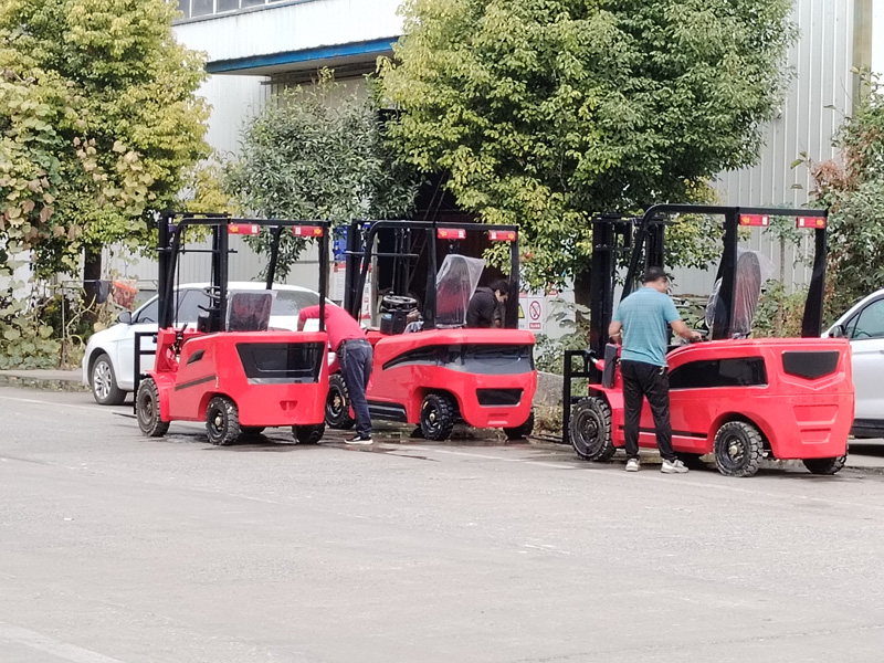 发货试机现场（一）