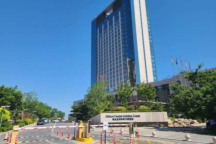 某酒店智能停车场道闸系统