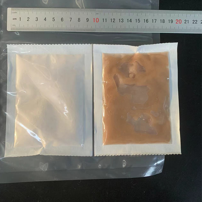 变色干燥剂吸湿前后