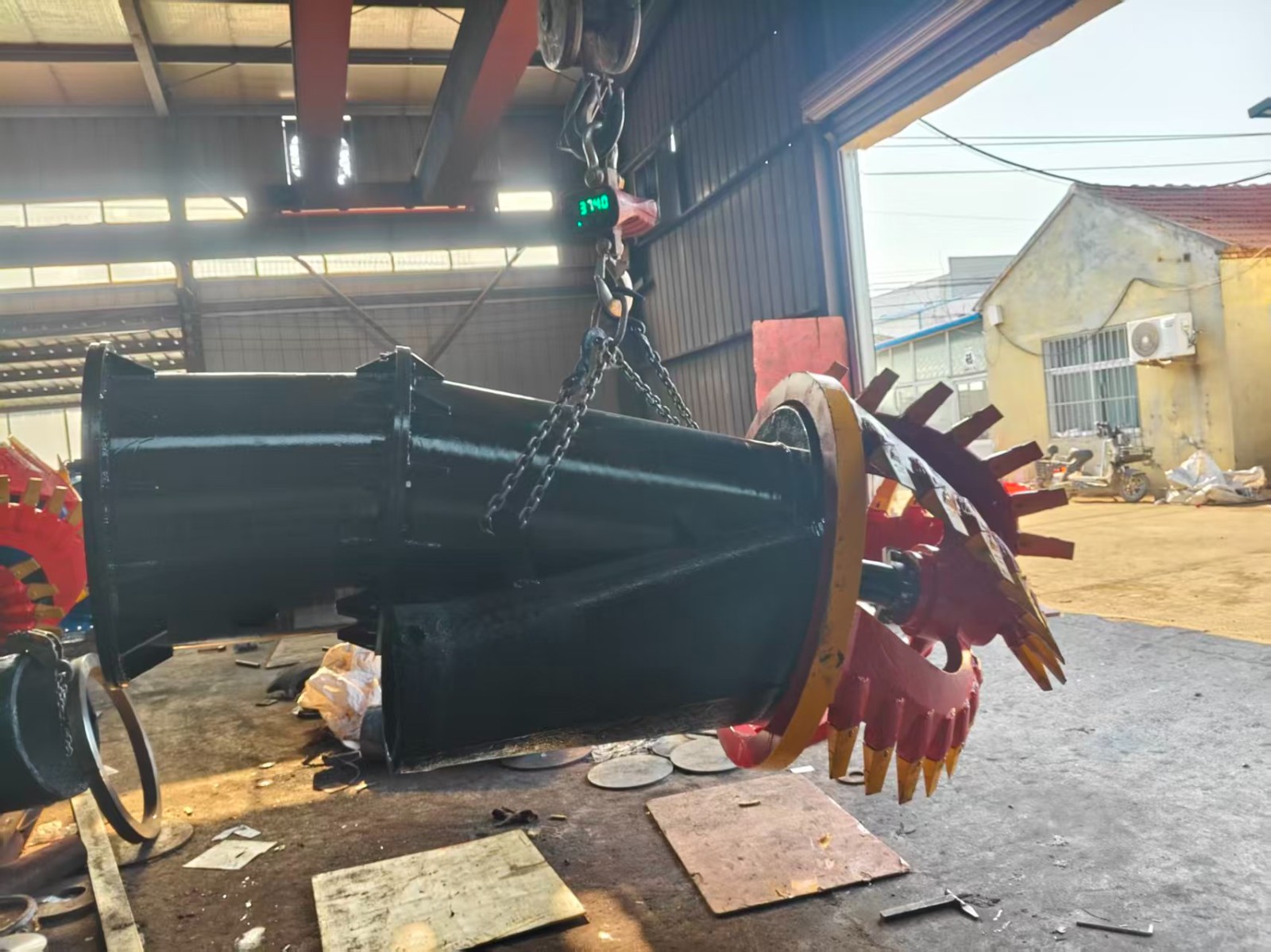 1米3的绞刀总成