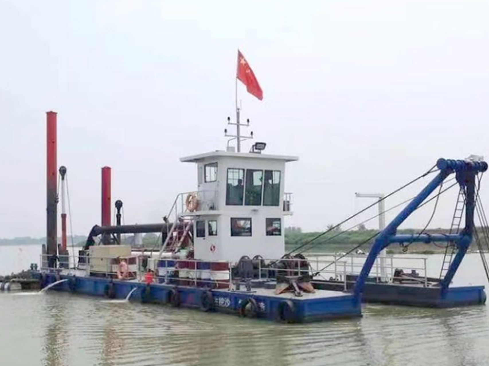 挖泥船液压绞刀